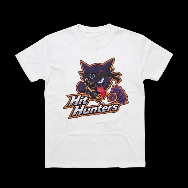 Camiseta blanca Hit Hunters