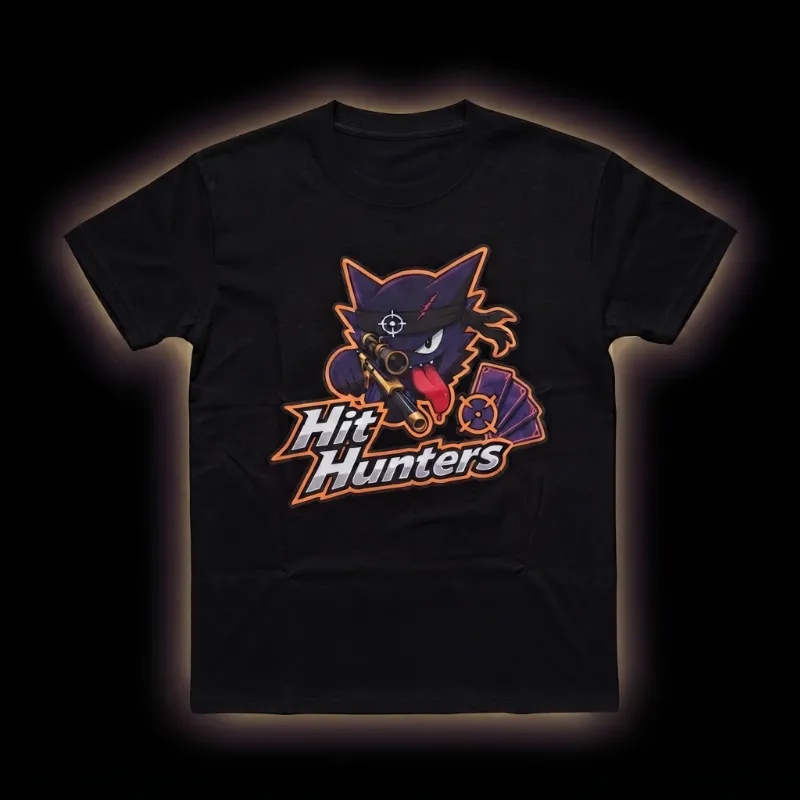 Camiseta negra Hit Hunters