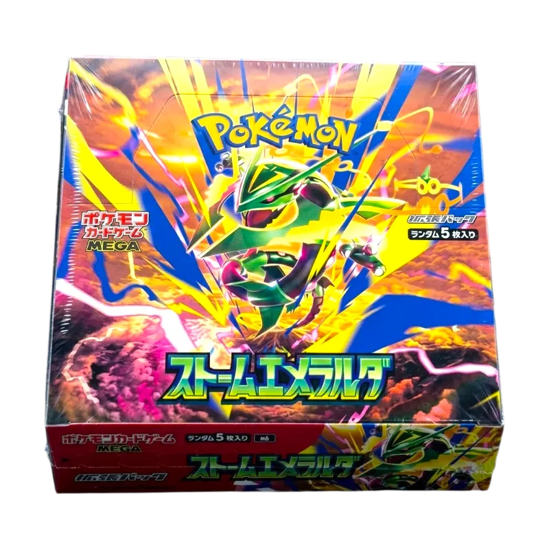Pokémon Card Game – Storm Emerald Booster Box – Japanese Version