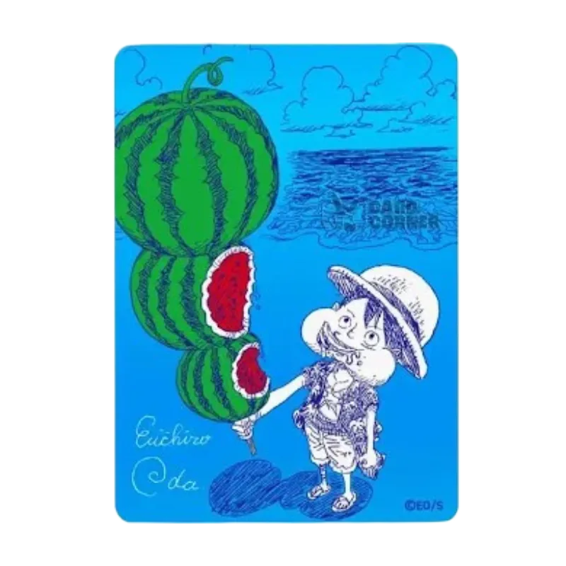 One Piece Natsucomi 2026 Watermelon Luffy Signature Oda